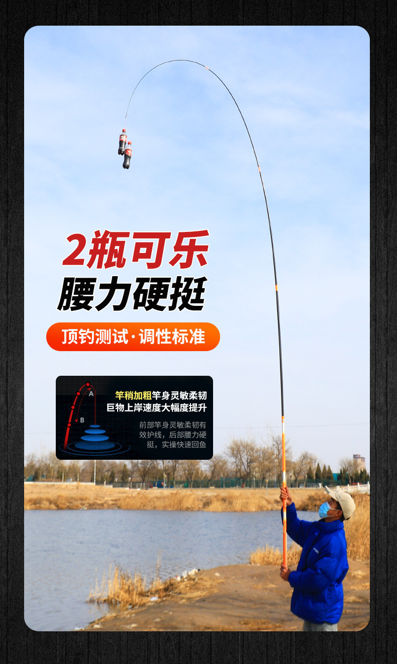 Cần câu đài săn hàng Hoàn Hảo 6H
