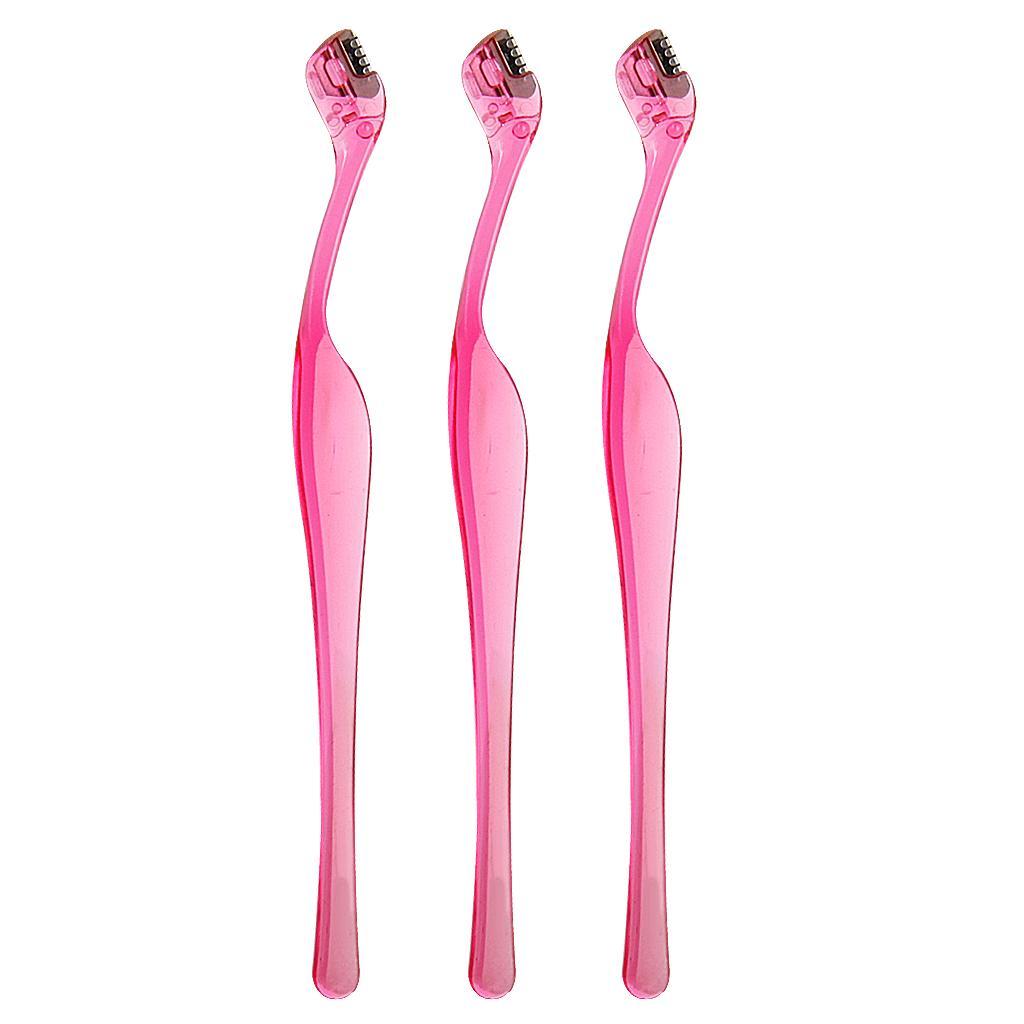 4-6pack 3 pieces Facial Tool Eyebrow Lip Razor Trimmer Blade Shaver Hair Remover