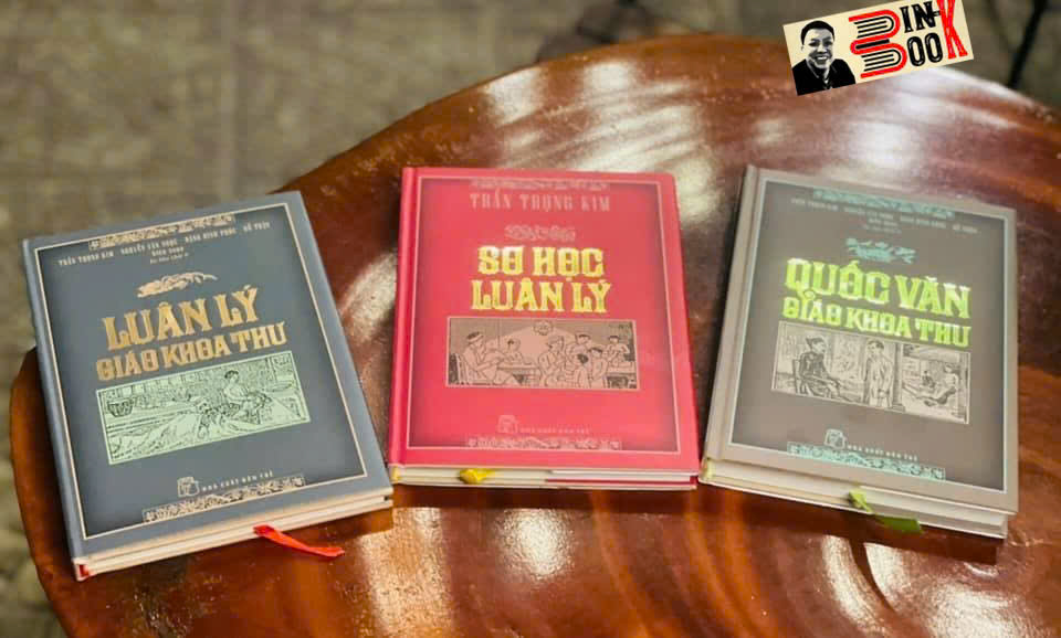 (Combo 3 cuốn) LUÂN LÝ GIÁO KHOA THƯ; SƠ HỌC LUÂN LÝ; QUỐC VĂN GIÁO KHOA THƯ – Trần Trọng Kim (chủ biên) – NXB Trẻ