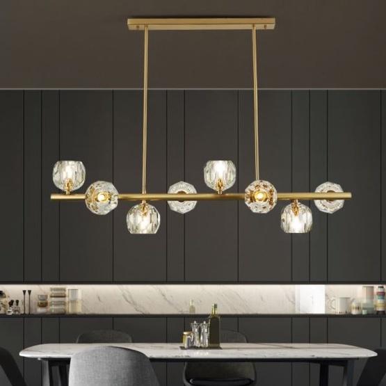 Đèn thả ARCIS 8 bóng cao cấp trang trí nội thất sang trọng