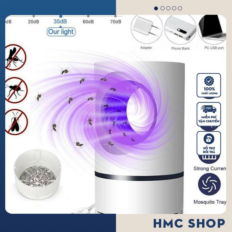 Đèn bắt muỗi hình trụ cắm cổng USB thông minh