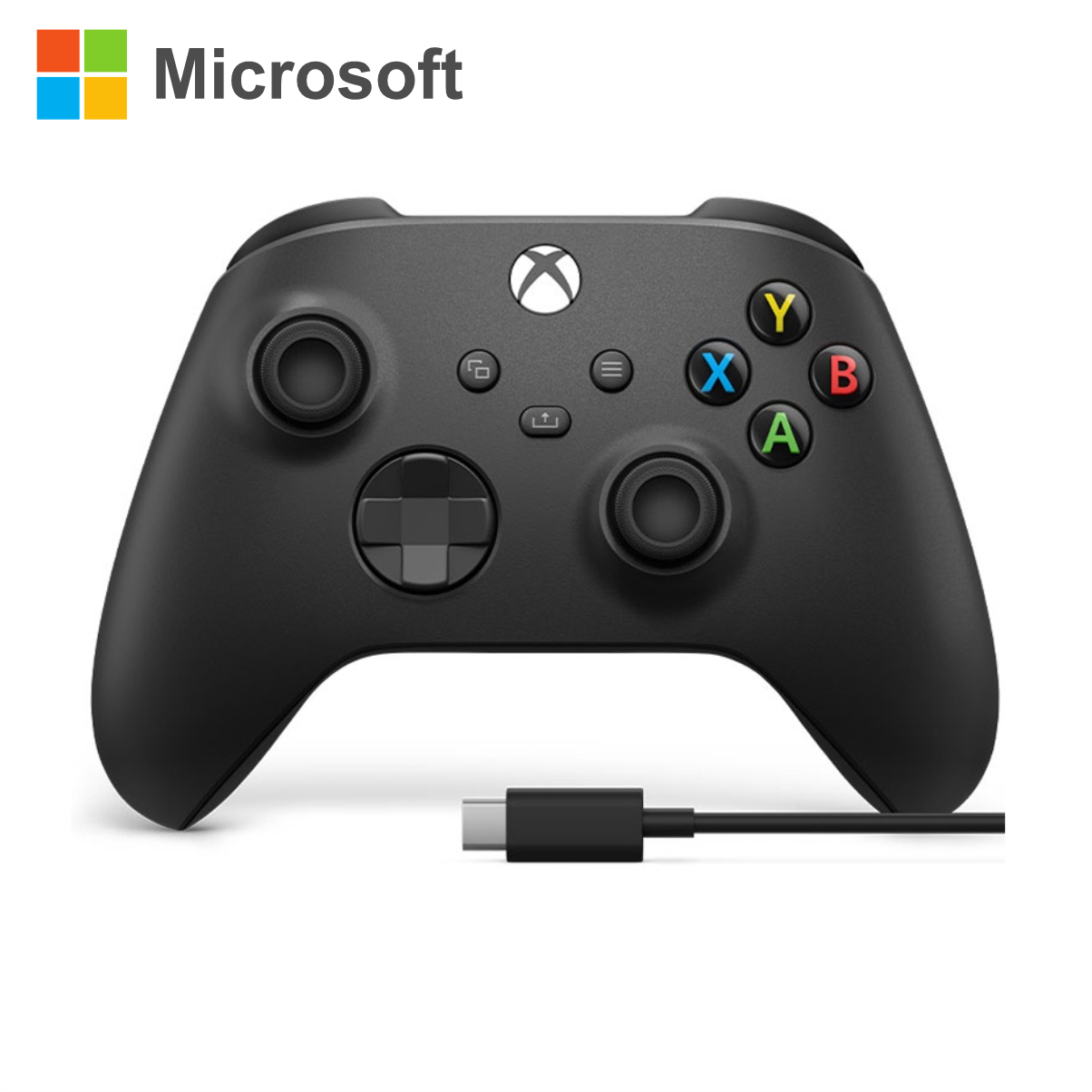 Tay Cầm Chơi Game Không Dây Microsoft XBOX Kèm Cáp USB Type C - Hàng Chính Hãng