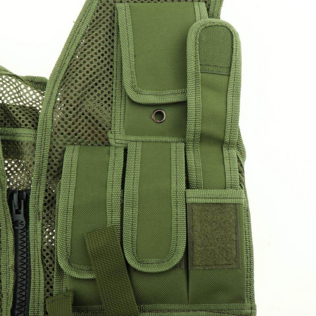 600D Tactical Vest Combat Assault Molle Attachment Rig Combat Training Vest