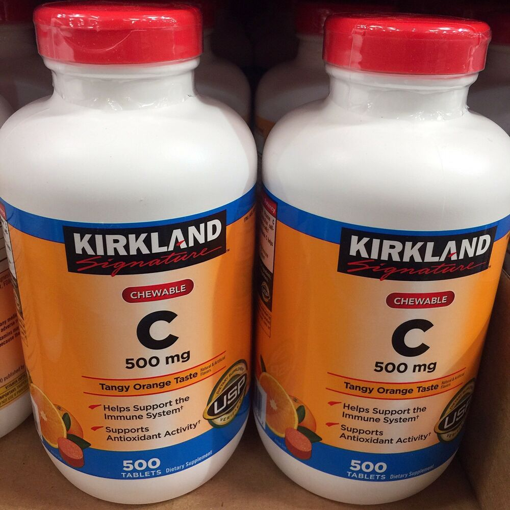 Vitamin C Kirkland Signature Mỹ tăng sức đề kháng, thức đẩy sẩn xuất collagen tự nhiện, sáng da, nhanh lành bệnh - Massel Official