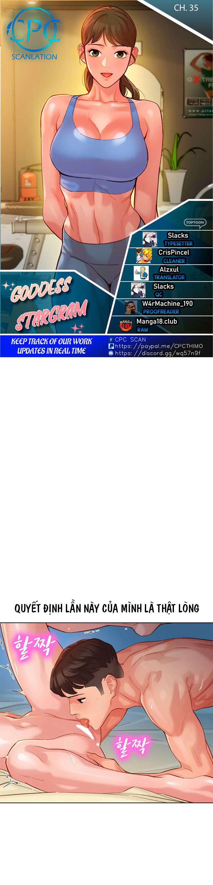 nữ thần instagram chapter 35 1