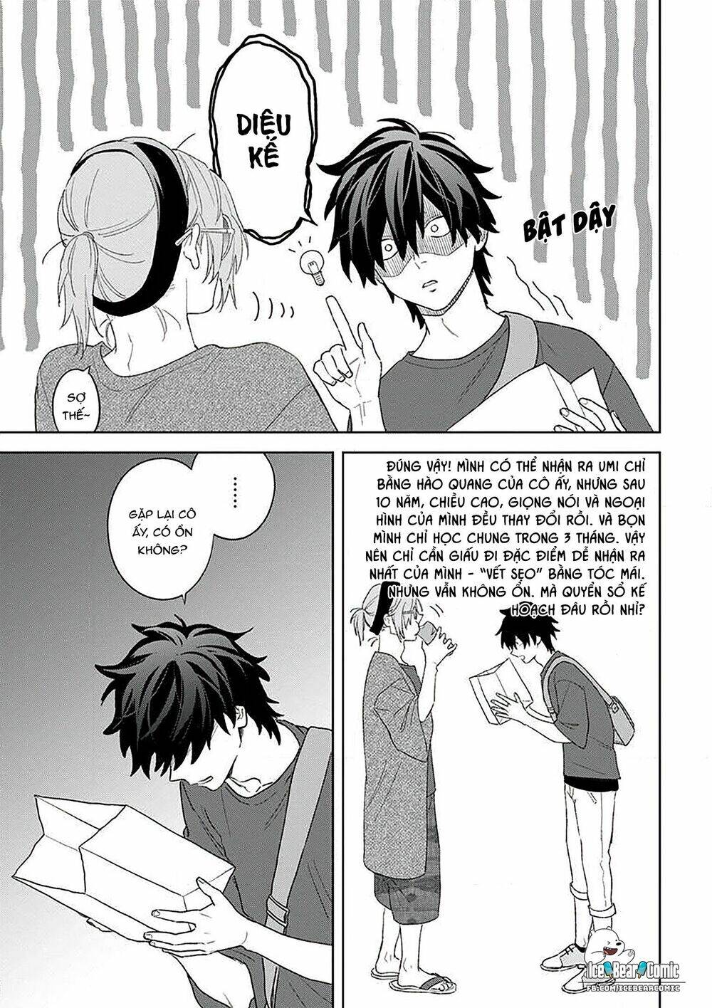 chàng túi giấy đang yêu chapter 14 9