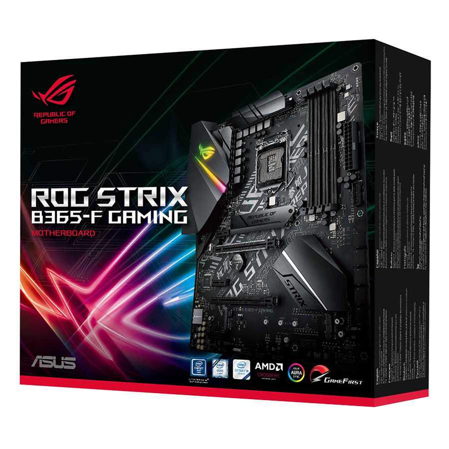 Bo Mạch Chủ Mainboard Asus ROG STRIX B365-F GAMING - Hàng Chính Hãng