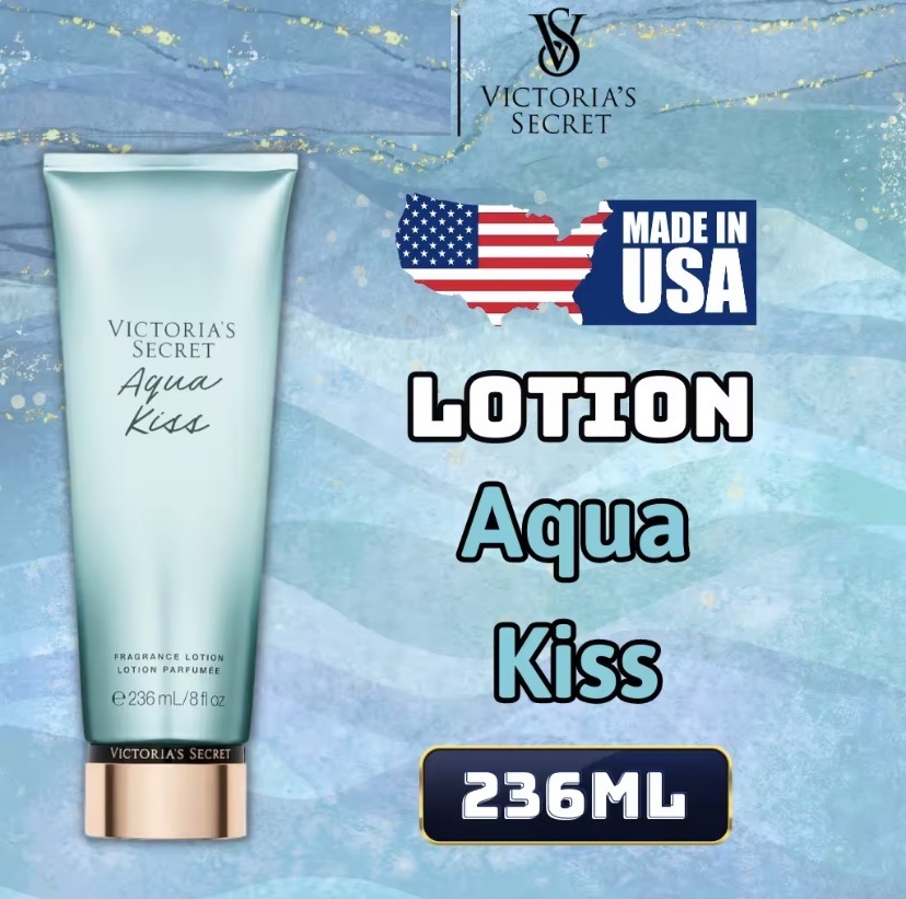 Victoria Secret Aqua Kiss Chính Hãng - Body Mist Victoria Secret Aqua Kiss 250ml & Lotion Victoria Secret Aqua Kiss Chính Hãng 236ml