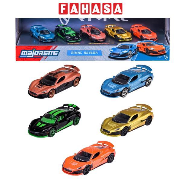 Bộ 5 Đồ Chơi Mô Hình Xe 5 Pieces Giftpack - Majorette 8502005000 - Rimac Nevera