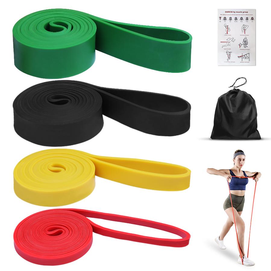 Băng sức đề kháng cao cấp Band Band Band cho sức mạnh thể thao kéo lên hỗ trợ tập luyện tập thể dục Pilates Thiết bị tập thể dục Pilates Color: h6.4h13h19 bd