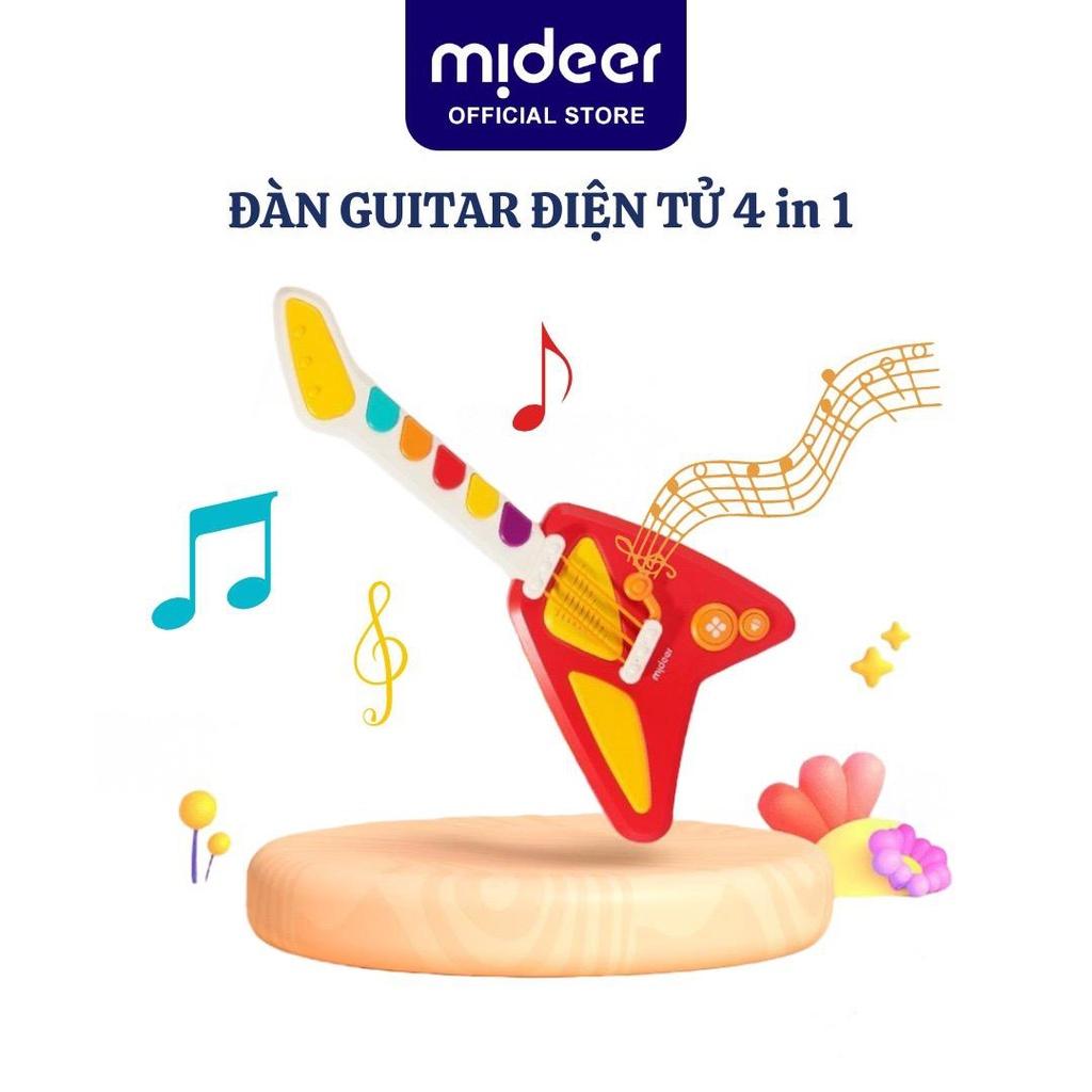 Đàn Guitar điện tử mini cho bé Mideer 4 in 1 Electronic Guitar toys