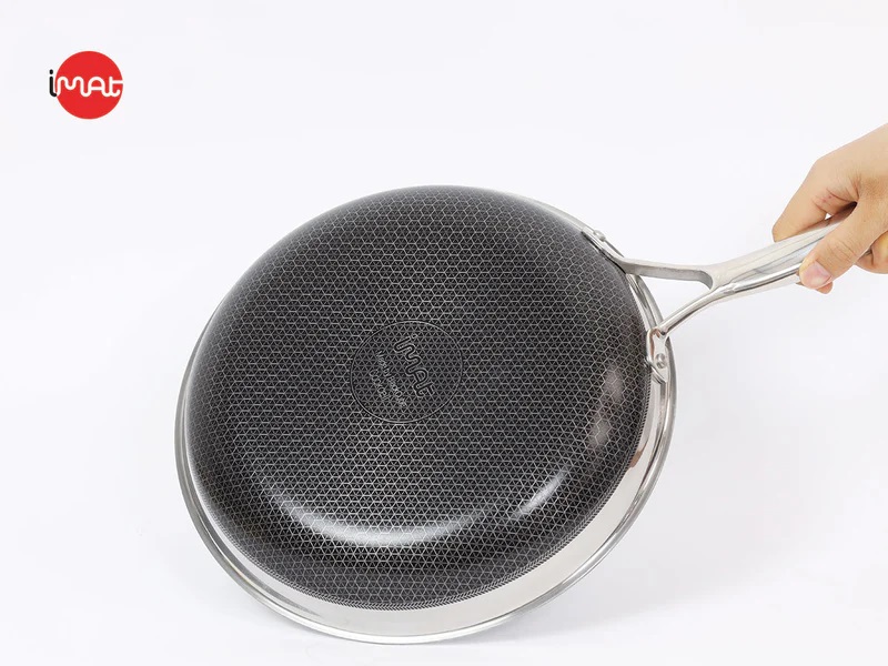 Bộ Nồi Chảo iMat Hybrid Lòng Xanh