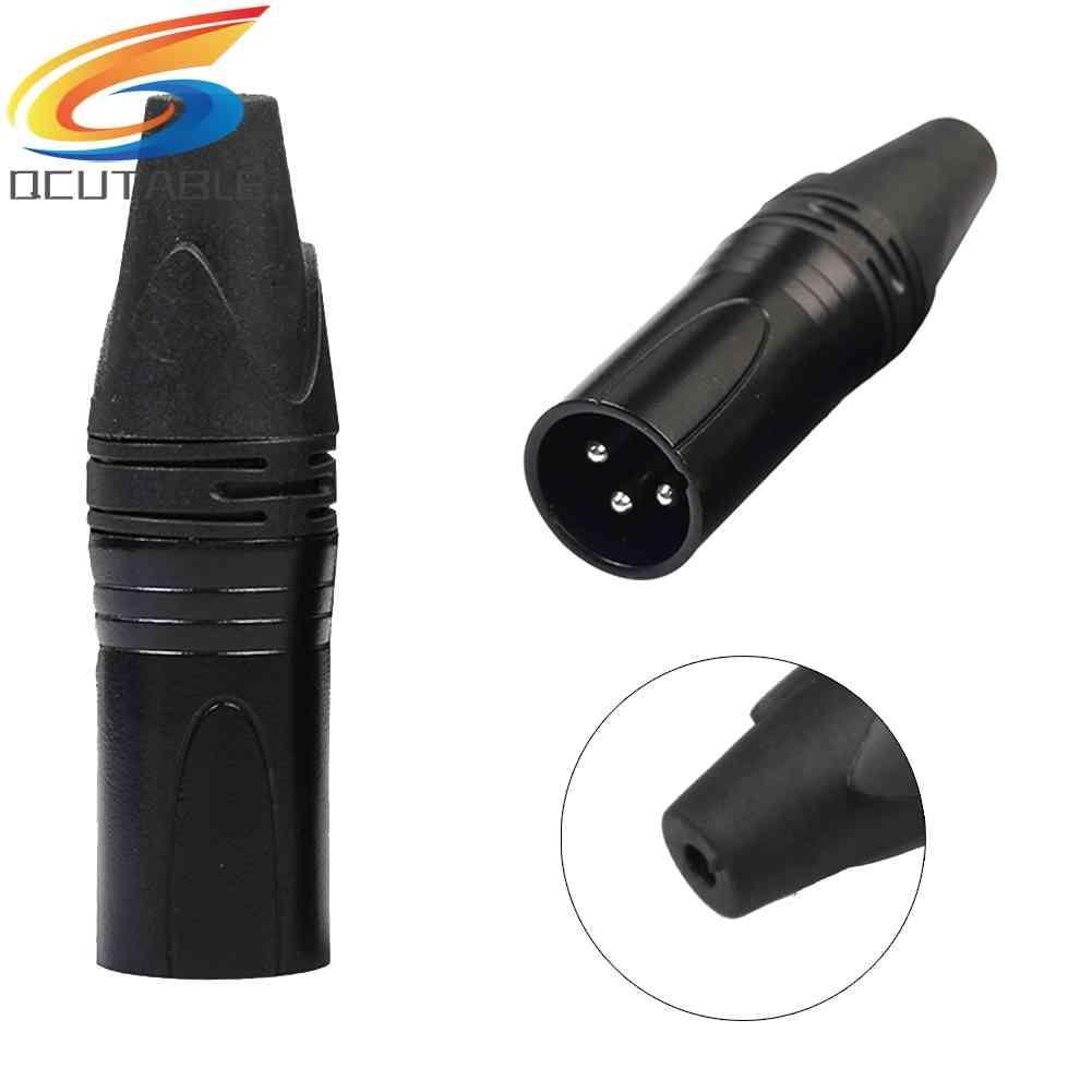 Set 10 Đầu Nối Dây Cáp Âm Thanh Microphone XLR 3Pin