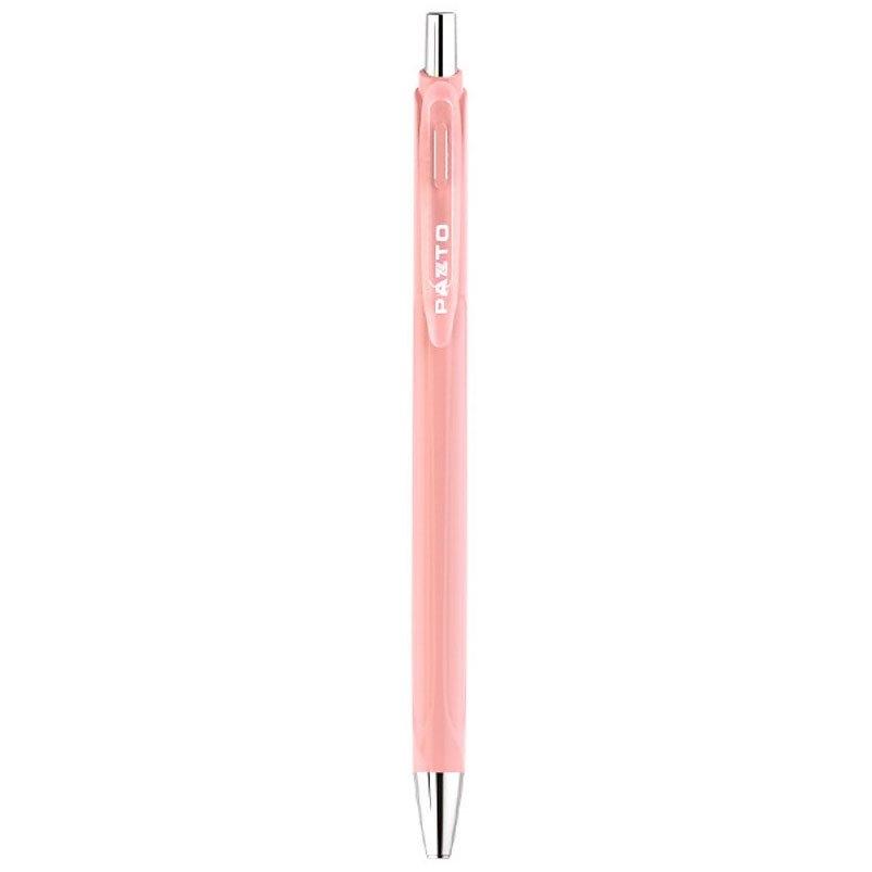 Hộp 5 Bút Gel Bấm 0.5 mm Màu Pastel Pazto - Thiên Long GEL-B015 - Mực Xanh