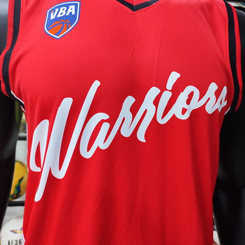 Áo bóng rổ Thang Long Warriors màu Đỏ - VBA 2022