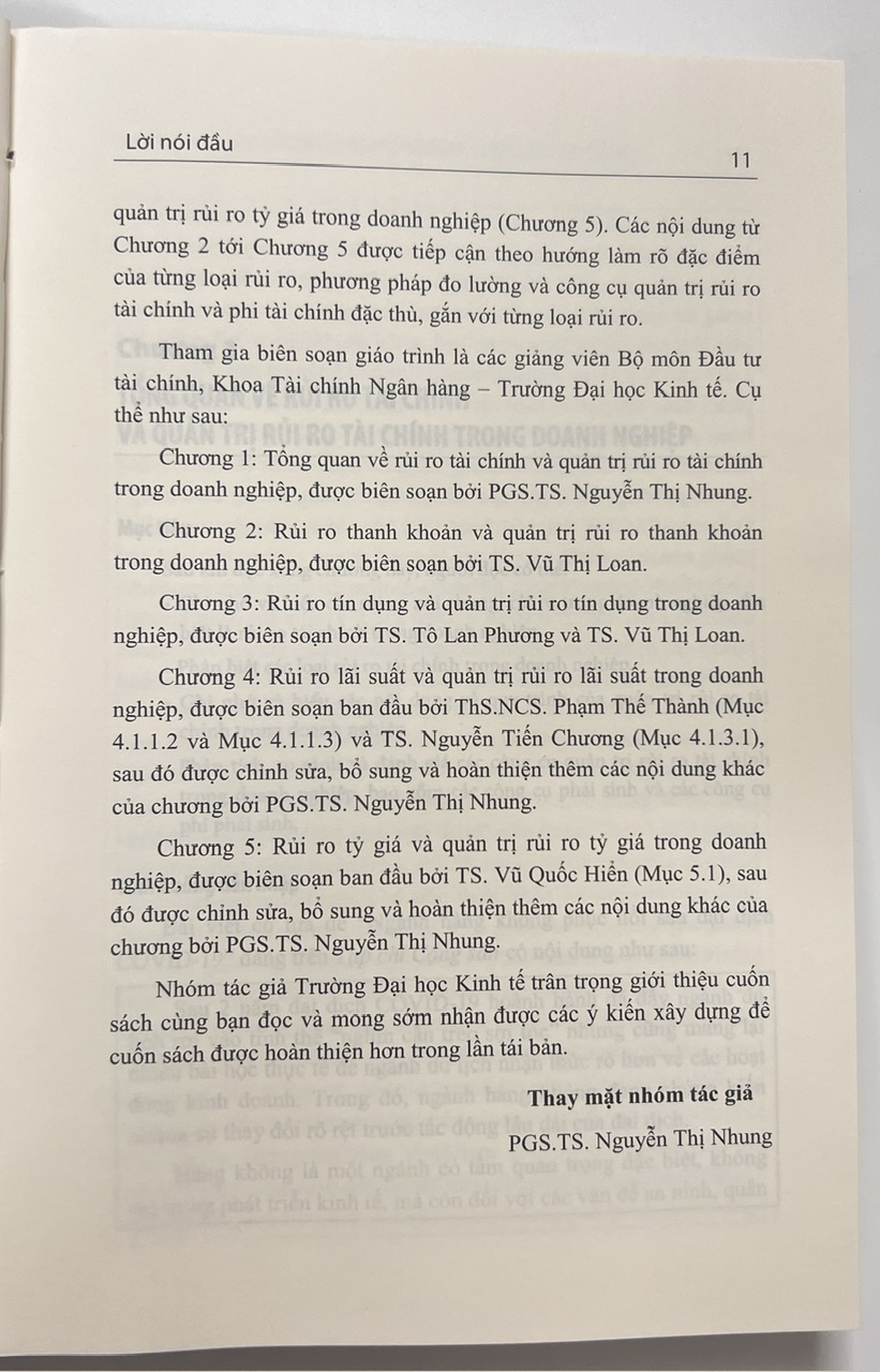 Sách - Giáo Trình Quản Trị Rủi Ro Tài Chính