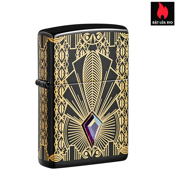 Bật Lửa Zippo 49501 – Zippo 2021 Collectible Of The Year – Zippo Coty 2021 Asia – Zippo Salute To 100 Years Of Art Deco