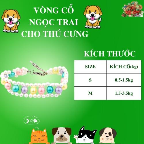 Vòng cổ ngọc trai cho thú cưng trở nên sang chảnh hơn