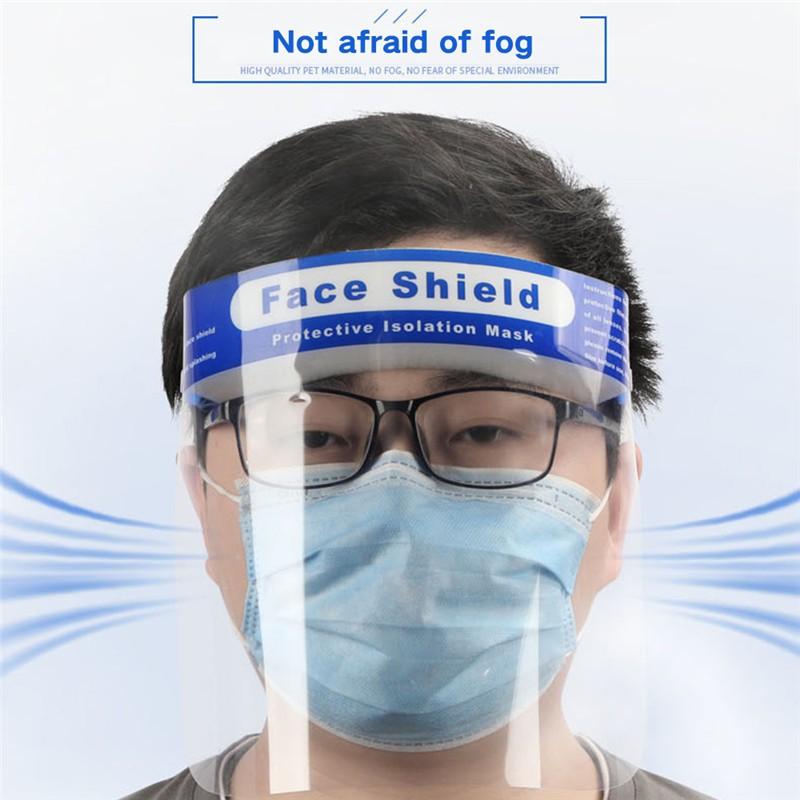 (Combo 10 Cái) Tấm Kính Che Mặt Face Shield Chống Giọt Bắn Shell Bảo Hộ Phòng Dịch Covid - Loại Tốt