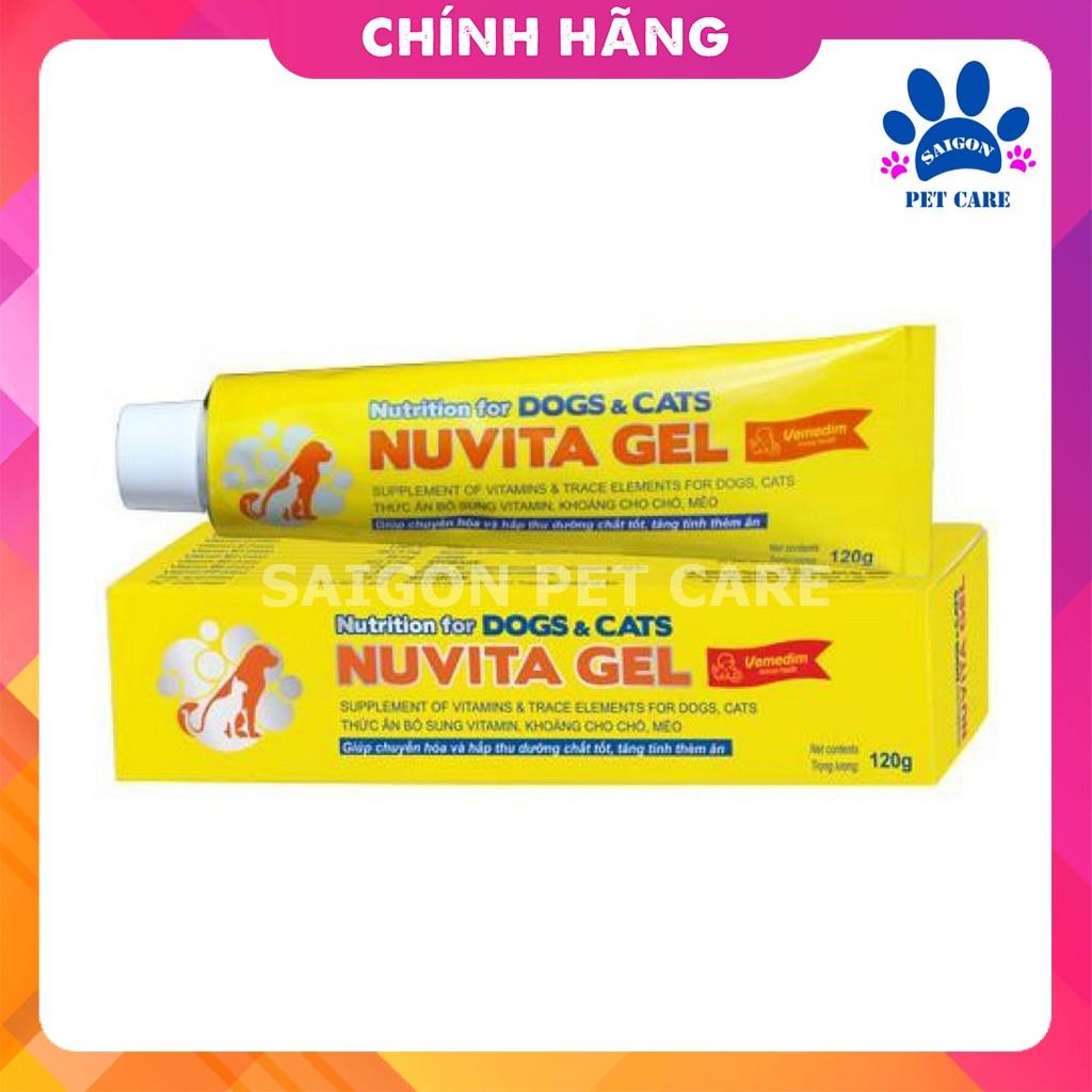 Thức ăn, gel dinh dưỡng Vemedim Nuvita Gel cho chó mèo