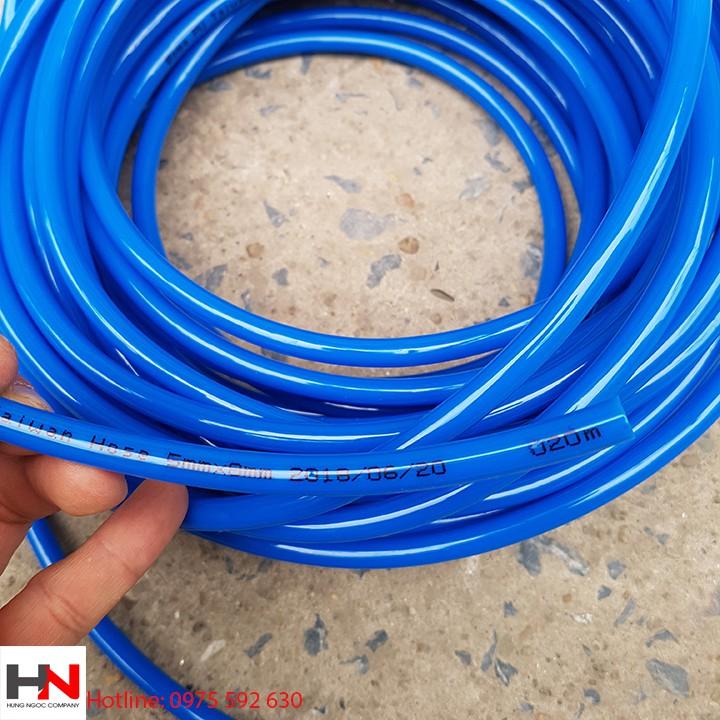 10m ống hơi khí nén pu 8 xanh hoặc trắng trong