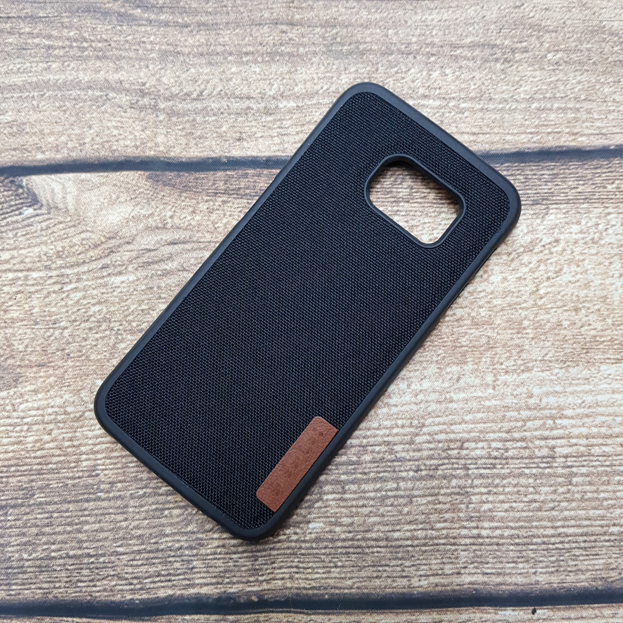 Ốp lưng vải Jeans TPU dành cho Samsung Galaxy S6 Edge Plus