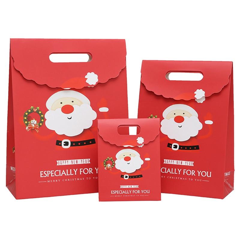 Set 3 túi giấy đựng quà giáng sinh