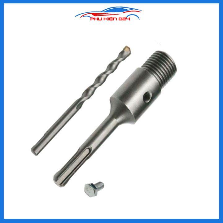 Chuôi lắp mũi khoan rút lõi khoét tường điều hòa nhiều cỡ 11cm/20cm/25cm/30cm/35cm