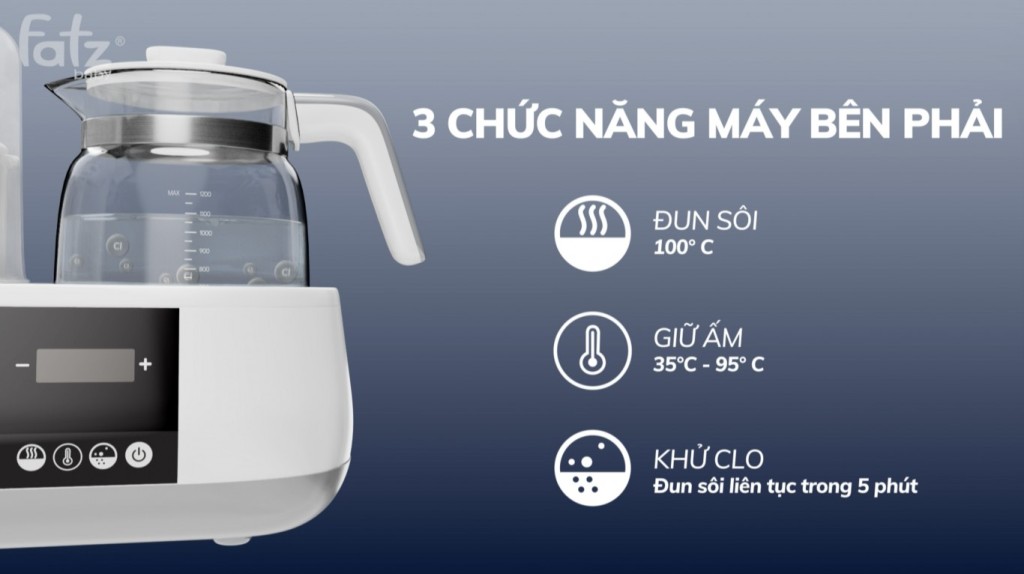 MÁY ĐA NĂNG ĐIỆN TỬ FATZBABY - MULTIMAX 1 - FB9002SJ