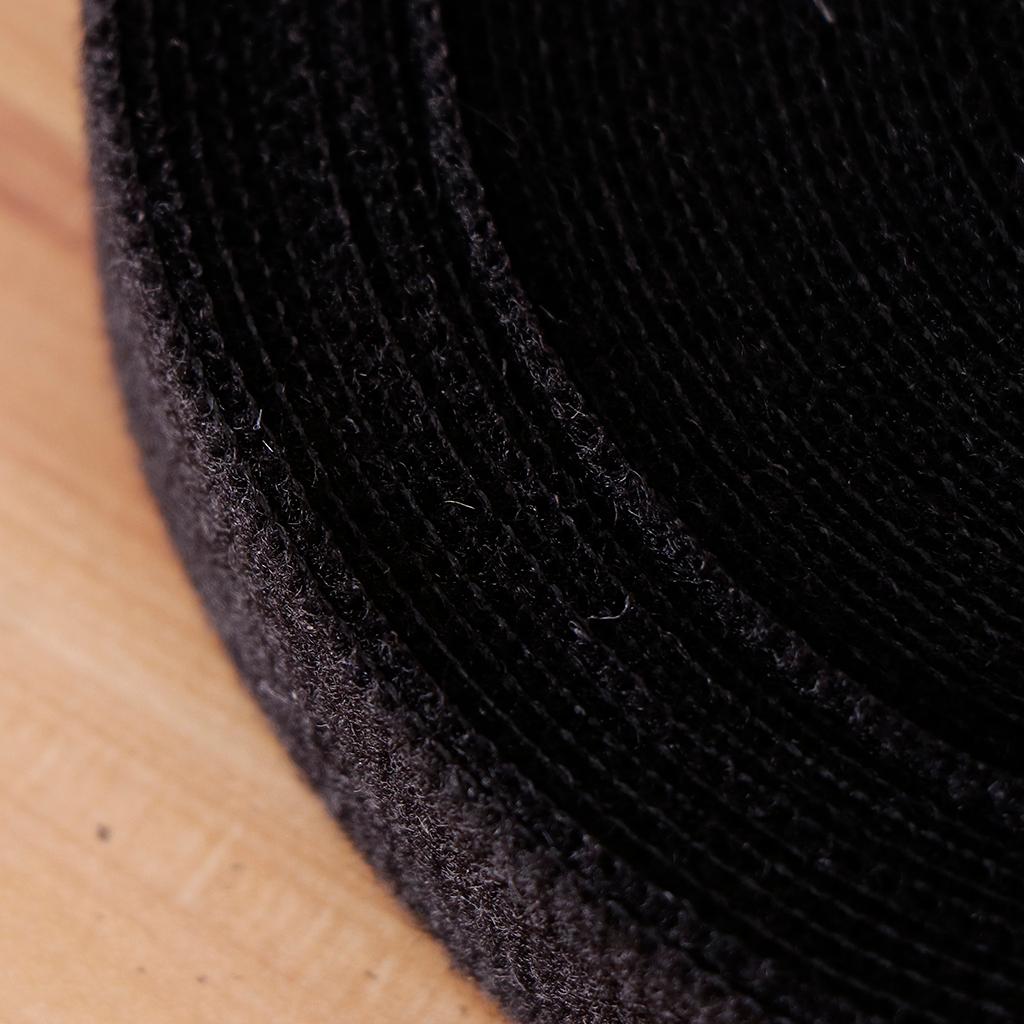 1.94M*20mm Sticky Self Adhesive Hook And Loop Tape Fastener Strip Solid