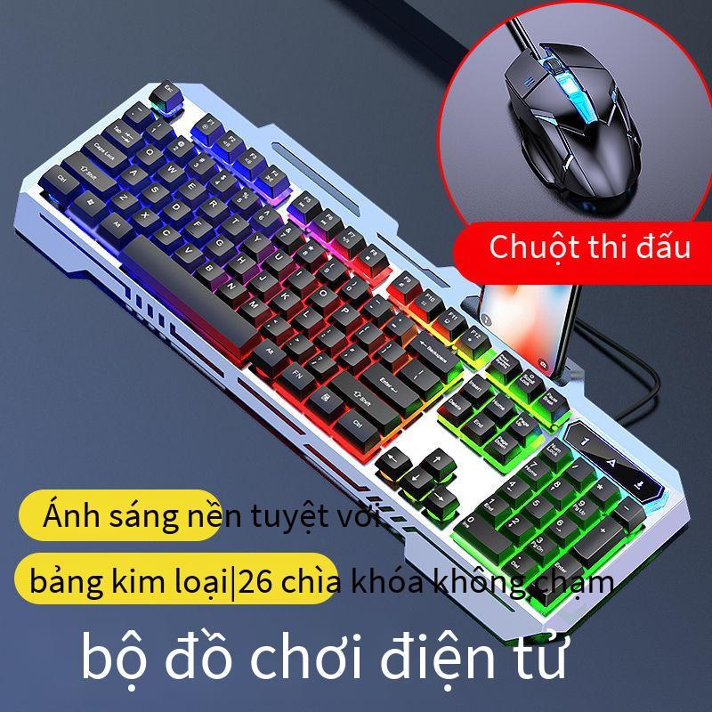 Phong Cách Mới Nhất Bàn Phím Máy Tính Bàn Phím Chuột Điện Thi Đấu Phát Sáng Người Thao Túng Trò Chơi Máy Tính Để Bàn Máy Tính Xách Tay Bàn Phím USB