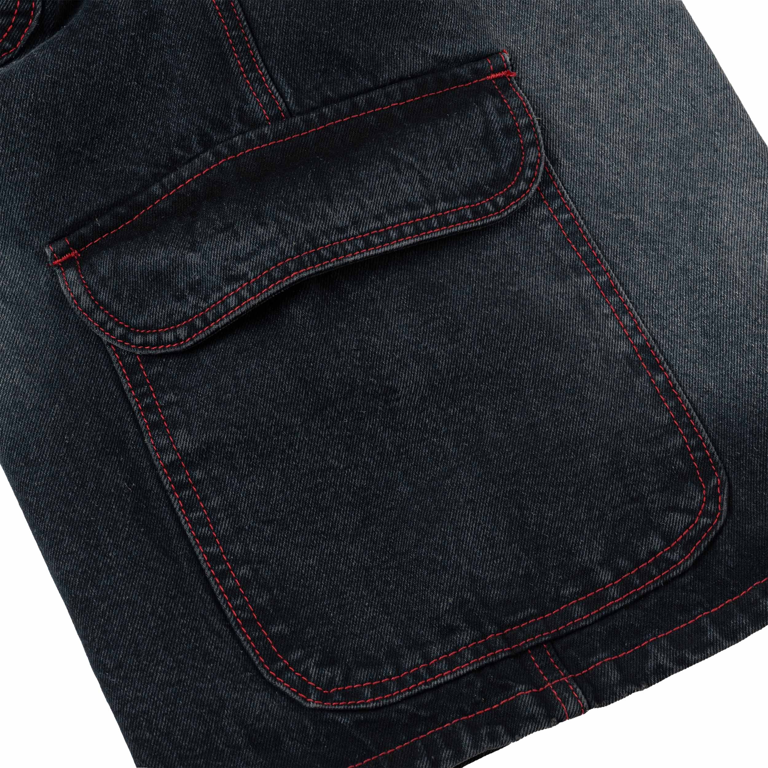 Quần DirtyCoins Denim Baggy Embroidery Logo