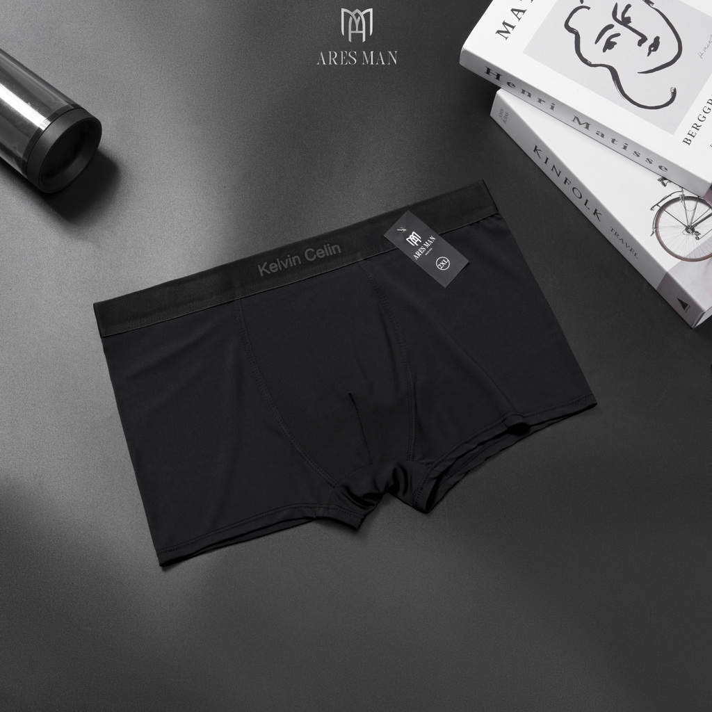 Quần lót nam, combo quần boxer nam cao cấp chất thun lạnh kháng khuẩn co giãn 4 chiều phong cách nam tính - KELVIN CELIN