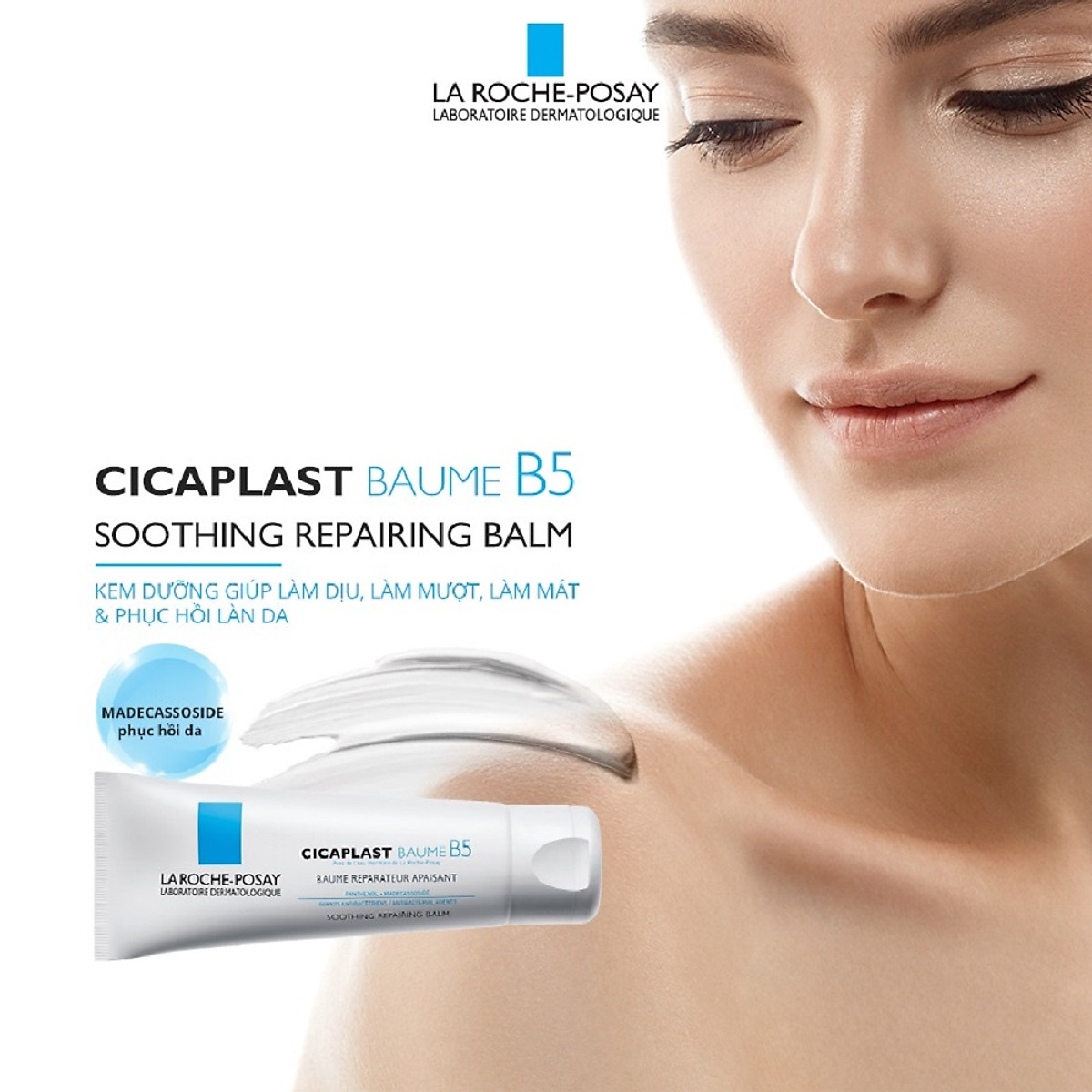 Kem Dưỡng Làm Dịu Và Phục Hồi Da Kích Ứng Nhạy Cảm Cicaplast Baume B5 Soothing Repairing Balm 40ml