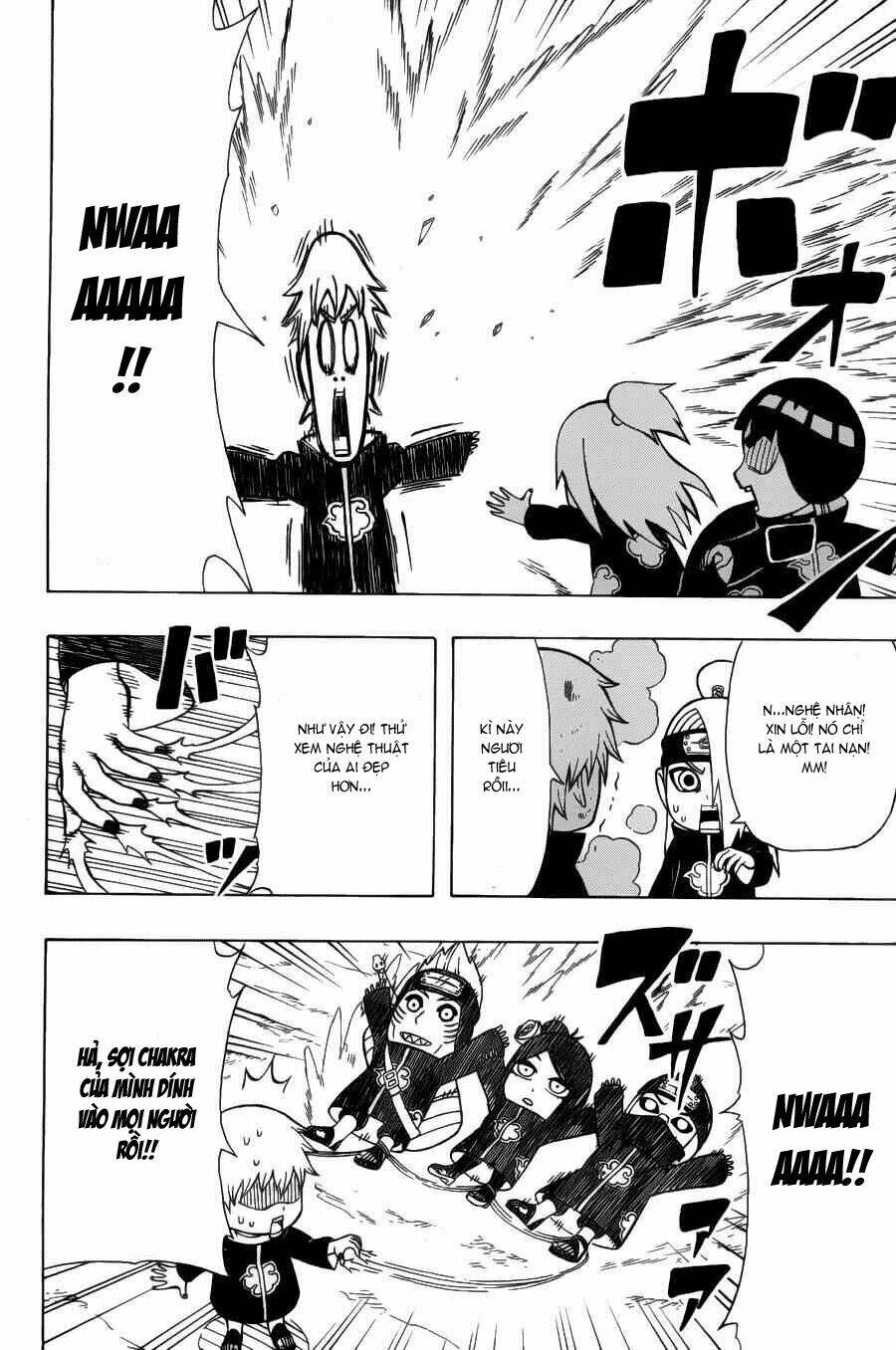 cửu vĩ hồ ly ngoại truyện rock lee chapter 16 21