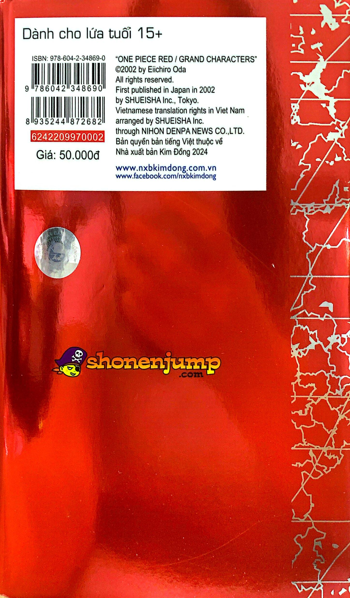Hồ Sơ One Piece - Red Grand Characters (Tái Bản 2022)