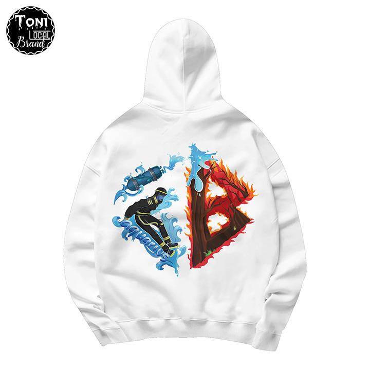 Áo Hoodie Local Brand Unisex BẢO BÌNH Nỉ Bông Form Rộng Full Box (HD9020L - Bộ Sưu Tập 12 Cung Hoàng Đạo)