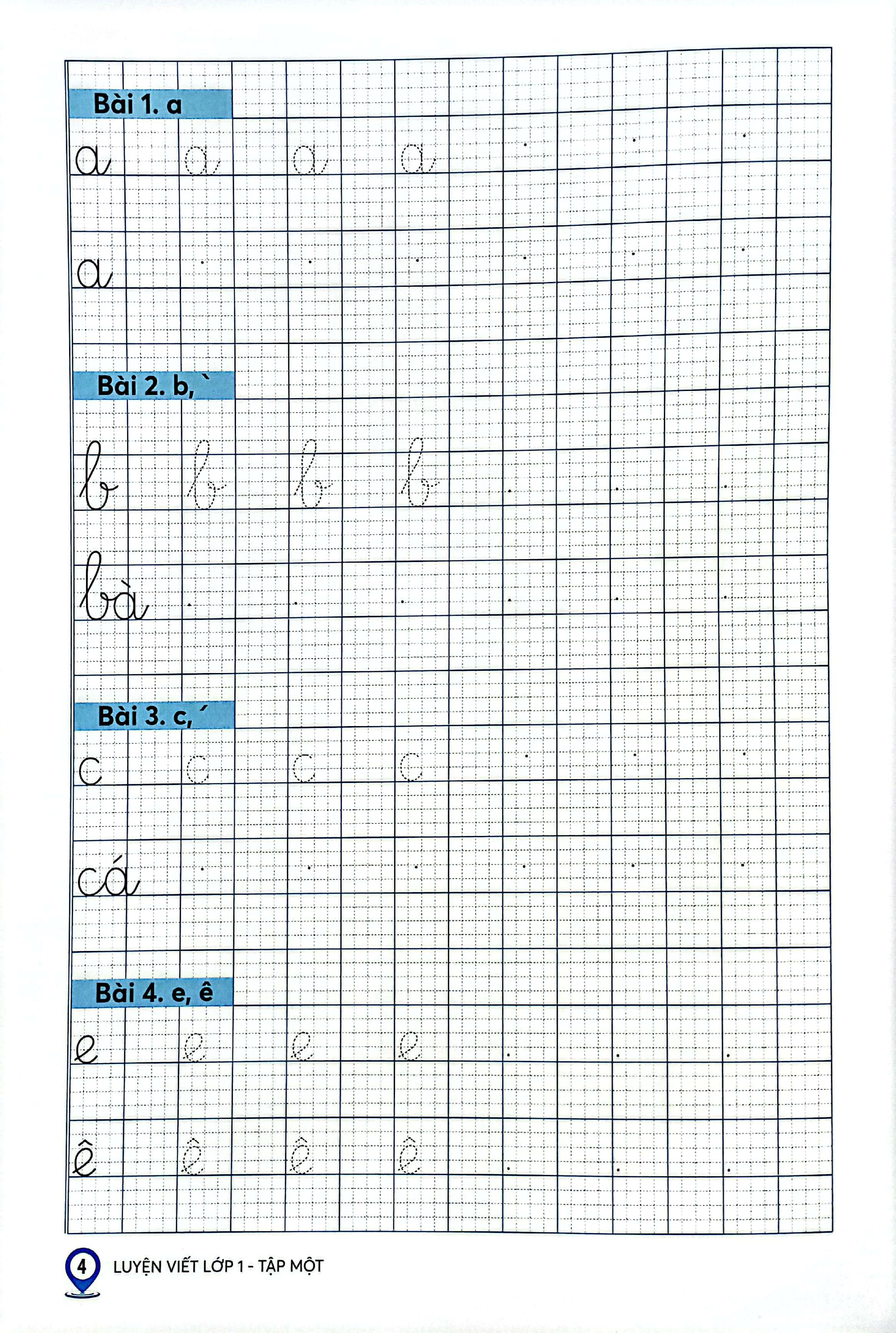 Luyện Viết Lớp 1 - Tập 1 (Kết Nối Tri Thức)