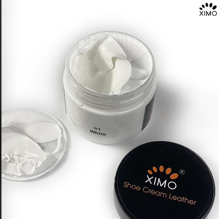 Xi Kem Đánh Giày Chuyên Sửa Chữa Vết Bong Tróc Và Đánh Bóng Giày Da, Túi Ví, Áo, Ghế Da Ximo Leather Cream (50ml)