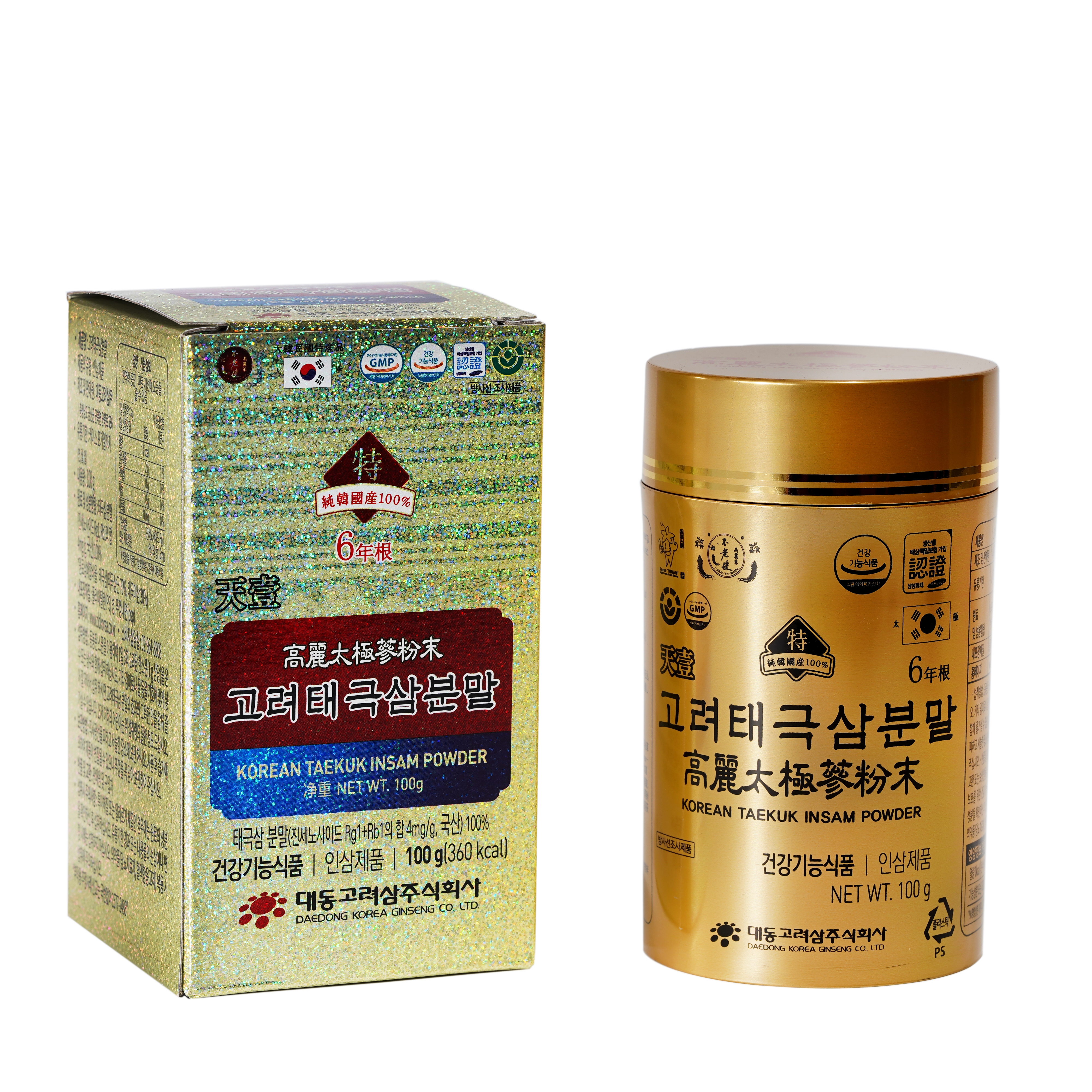 Bột thái cực sâm Daedong 300gr – Thiên sâm - Giúp bồi bổ toàn diện cơ thể ,bổ ngũ tạng, tăng cường sức đề kháng, tốt cho hệ tiêu hóa, tim mạch.