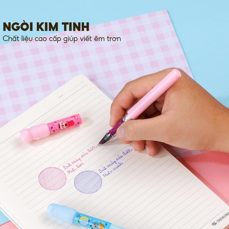 Bút Máy Xóa Được Mazzic - Thiên Long FTCE-001 - Mực Tím