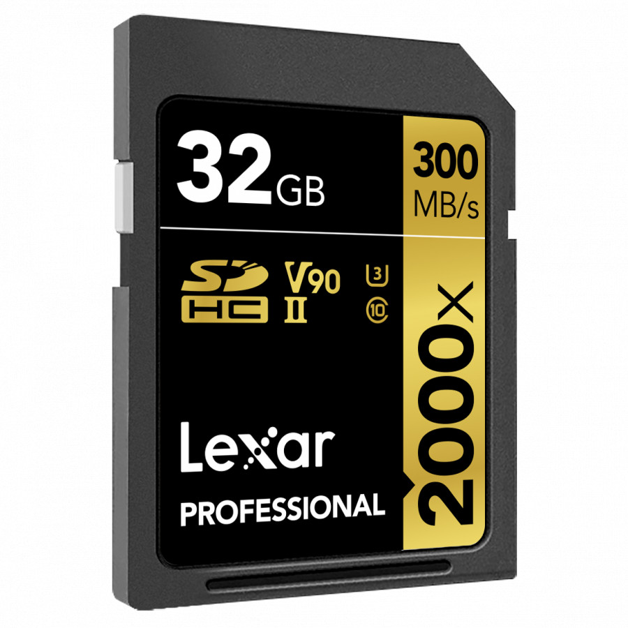 Thẻ Nhớ Lexar SDHC Professional 2000x 32GB UHS-II 300MB/s - Hàng Chính Hãng