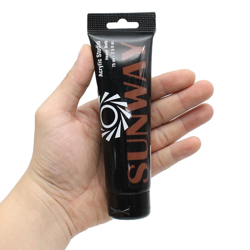 Tuýp Màu Vẽ Acrylic 75 ml - Sunway No.705 - Burnt Umber