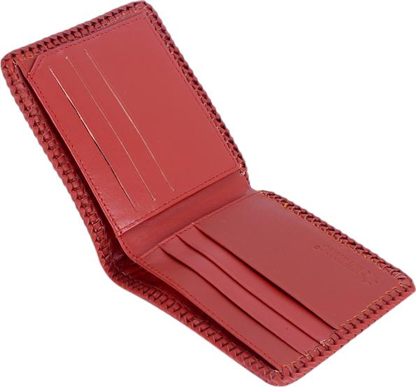 Ví Nam Huy Hoàng HT2712 (10 x 12.5 cm) - Nâu Đỏ