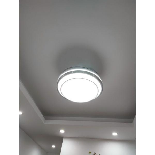 Quạt trần đèn dấu cánh, quạt trần phòng khách, 3 màu ánh sáng, ĐKTX - GER10