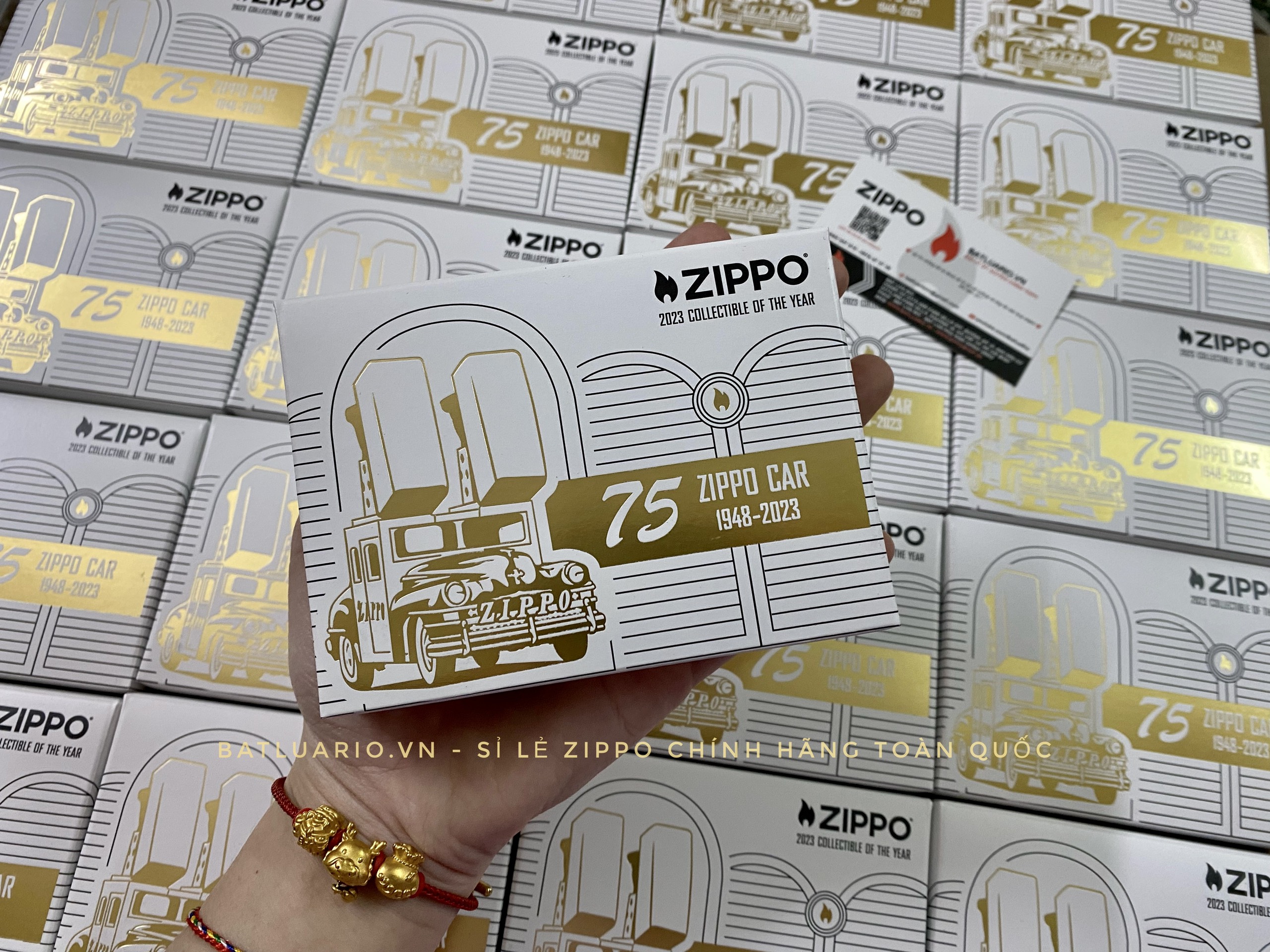 Zippo 48692 – Zippo 2023 Collectible Of The Year – Zippo Car 75th Anniversary Asia Pacific Limited Edition – Zippo COTY 2023 – Honoring 75 Years Of The Zippo Car