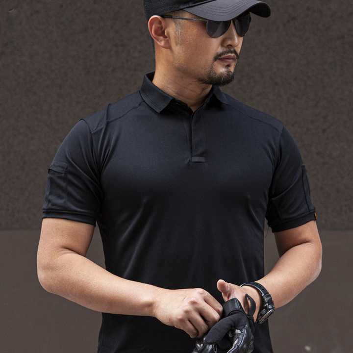 Áo thun nam, áo thun có cổ nam, Áo thun chiến thuật nam S.archon ARM-1053