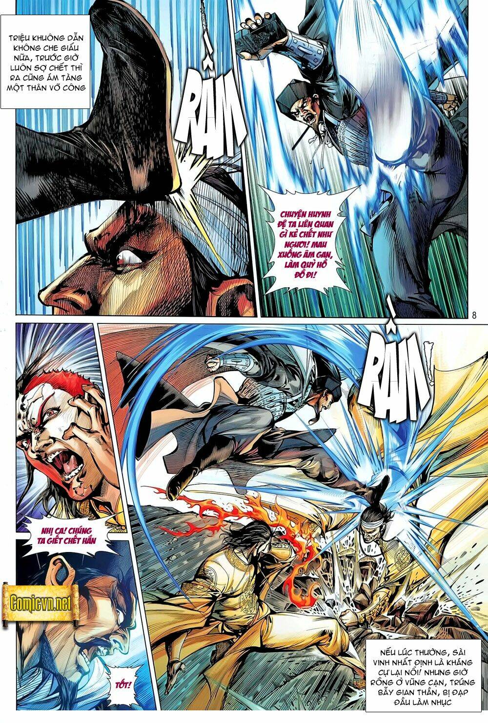 thiết tướng tung hoành (cựu tác) chapter 59 8