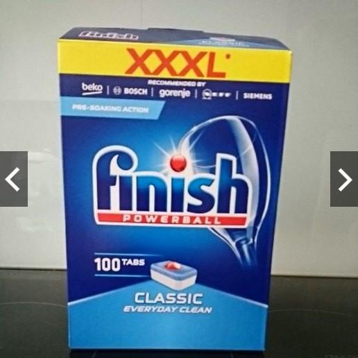 110 Viên rửa bát Finish Classic 110 viên/ hộp