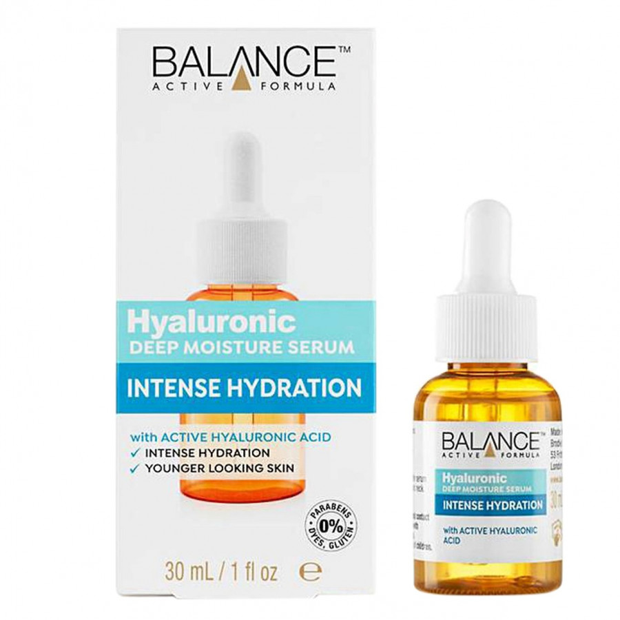 Serum dưỡng da Vitamin C, Hyaluronic, Niacinamide, Gold Collagen Balance Anh giúp sáng da, mờ thâm, dưỡng ẩm, trẻ hóa da - OZ Slim Store